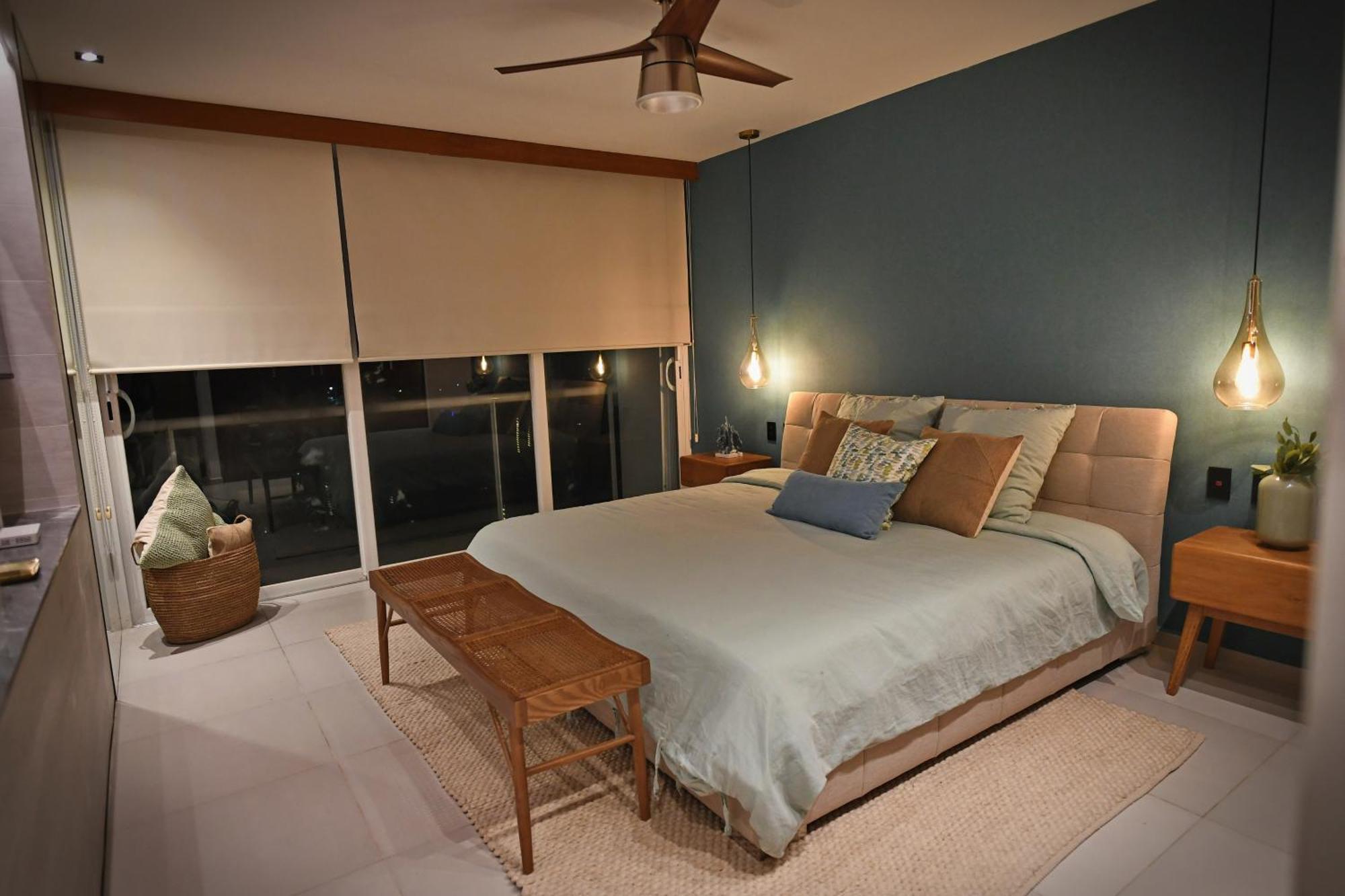Beachfront Apartment Blue Vista Cancún Eksteriør billede